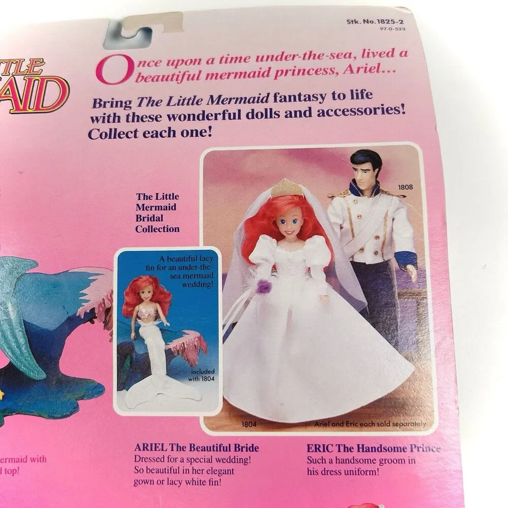 VTG Disney Little Mermaid ARIEL’S UNDER THE SEA TREASURES Accessory Set Tyco NOS